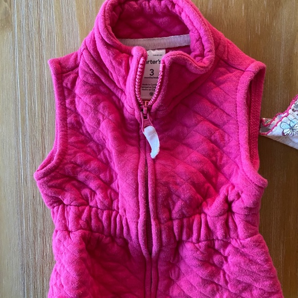 💚 3/$25 Carter’s Winter Matching Set Vest Jegging - Picture 2 of 6